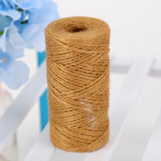 100 m Garden Cord 4 mm Jute String Natural Jute Craft Cord for